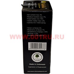 Уголь для кальяна Nakhla 96 кубиков 22х22 мм кокосовый 1 кг - фото 59102
