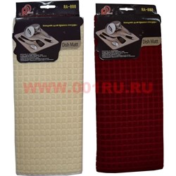 Коврик для сушки посуды из микрофибры (в клеточку) - фото 59375