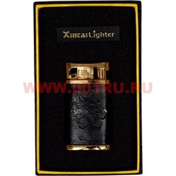 Зажигалка газовая Xintai «волк, орел, медведь» в коже - фото 59854