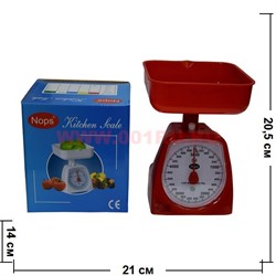 Весы кухонные до 5 кг 24 шт/кор цвета в ассортименте - фото 60576