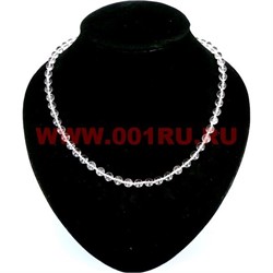 Бусы из горного хрусталя 6 мм - фото 61099