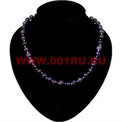 Бусы из аметиста 10 мм - фото 61143