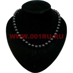 Бусы из шунгита 10 мм - фото 61261