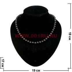 Бусы из шунгита 8 мм - фото 61264