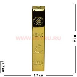 Зажигалка газовая «слиток золота» Gold 999 - фото 61505