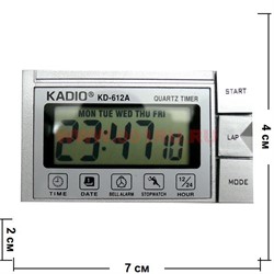 Часы в машину многофункциональные Kadio KD-612A - фото 61685