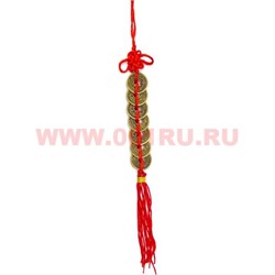 Подвеска 7 монет 2,5 см - фото 61761