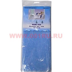 Мочалка для тела Mari Tex 30х100 см цвета в ассортименте - фото 61830