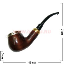 Трубка "Mr Brog" из груши (Польша) с крышечкой - фото 62337