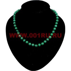 Бусы из малахита 8 мм - фото 62551