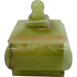 Шкатулка из оникса 8 см - фото 62659