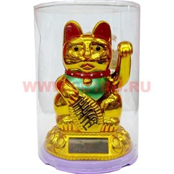 Кот Манеки-неко на солнечных батарейках 12,5 см - фото 63412