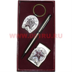 Набор Зажигалка, брелок, ручка "За отличную рубку" - фото 63574