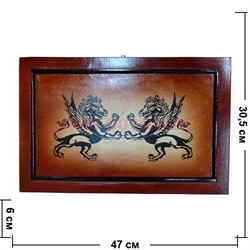 Нарды (клен и сосна) рисунки в ассортименте 30х47 см - фото 63797