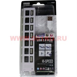 Портативный фильтр-хаб 6 портов USB 2.0 - фото 63952
