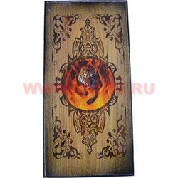 Нарды из сосны 40x20 см, рисунки в ассортименте - фото 65251