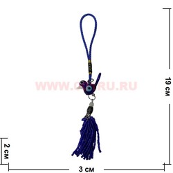 Амулет от сглаза "Птичка" с бисером 12 шт/упаковка - фото 65527