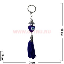 Амулет от сглаза "Сердечко" малое, цена за 12шт - фото 65559