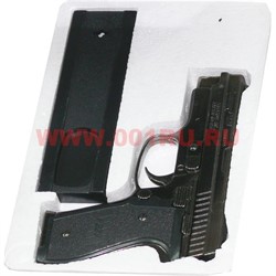 Сувенирная Зажигалка-пистолет "Beretta" на подставке - фото 65632
