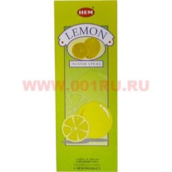 Благовония HEM "Lemon" (Лимон) 6 шт/уп, цена за уп - фото 65792