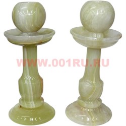 Подсвечник из оникса "маяк" 18 см (3х6 дюйма) - фото 65882