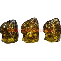 Янтарь искусственный кусок малый, формы в ассортименте - фото 66081