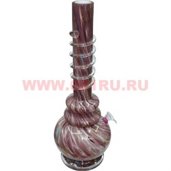 Бонг стеклянный (10мм) 20-807 цвета микс 46 см - фото 66375