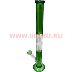 Бонг стеклянный (5мм) GB-704 цвет+прозрачный 57 см - фото 66391