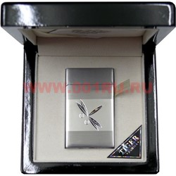 Зажигалка газовая Tiger "Стрекозка" 2 цвета (TW093-3) - фото 66491