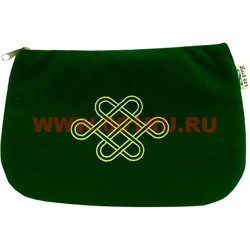 Сумочка-косметичка с китайскими символами - фото 66946
