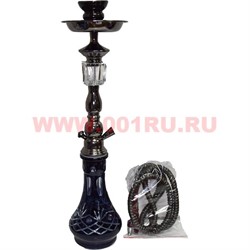 Кальяна средний на 1 трубку (F1155) 53 см, цвета в ассортименте, 12 шт/кор - фото 67420