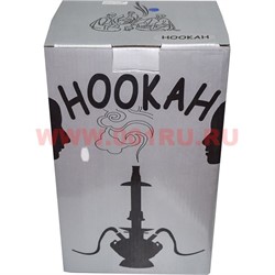 Кальян средний на 2 трубки (B6630R) 45 см, цвета в ассортименте, 12 шт/кор - фото 67425