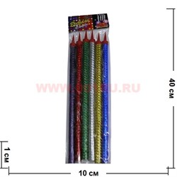 Новогодние свечи для торта 33 см - фото 67815