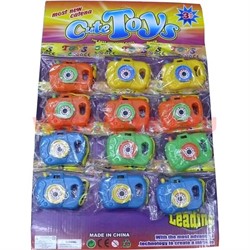 Игрушечный фотоаппарат 12 шт/упаковка - фото 68435