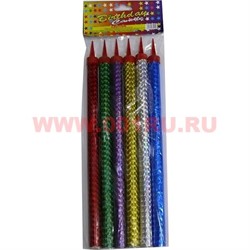 Новогодние свечи для торта 40 см - фото 68576