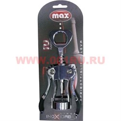 Штопор металлический хромированный - фото 68894