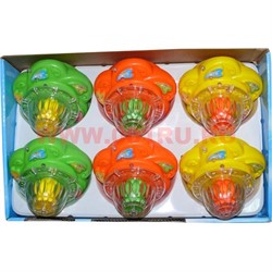 Игрушка музыкальная крутящаяся с гироскопом 6 шт/упаковка - фото 69352