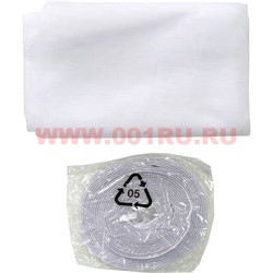 Москитная сетка Mardon (Мардон) белая 1,5х1,5 м с самоклеющейся лентой для крепления - фото 70592