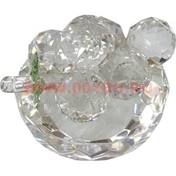 Виноградная кисть из стекла на подставке (малая) 5,5х7 см - фото 70827