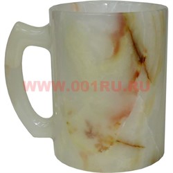 Кружка из оникса 9,5 см (3х4) в картонной коробочке (из цельного камня) - фото 70861
