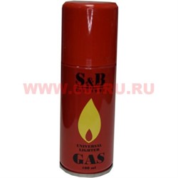 Газ для зажигалок S&B 100 мл 24 шт/упаковка - фото 71127
