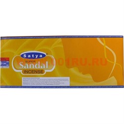 Благовония Satya Super Sandal (Супер Сандал) 6уп х 80 гр, цена за 6 уп - фото 71269
