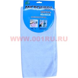 Салфетки из микрофибры 40х40 см 10 цветов 144 шт/кор - фото 71401
