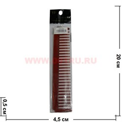 Расческа "TH" professional арт.TM4023 цвет коричневый - фото 72522
