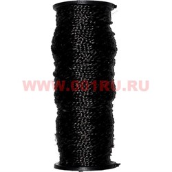 Шнур капроновый черный цена за 100 шт - фото 72927