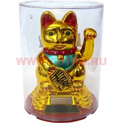Кот Манэки Нэко 17,5 см высота на солнечных батареях - фото 73751