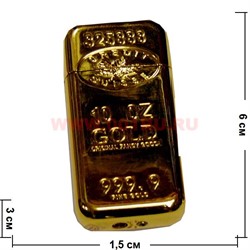 Зажигалка "Золотой окатыш",20 штук в блоке - фото 74270