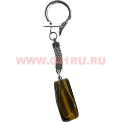 Брелок из тигрового глаза большой 10 шт/уп - фото 74394