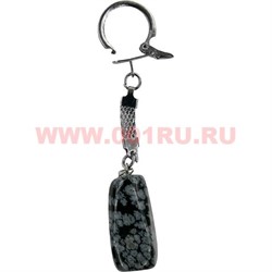 Брелок из обсидиана 10 шт/уп - фото 74428