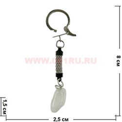 Брелок из горного хрусталя 10 шт/связка - фото 74501